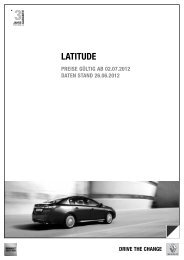 latitude preisliste - Renault