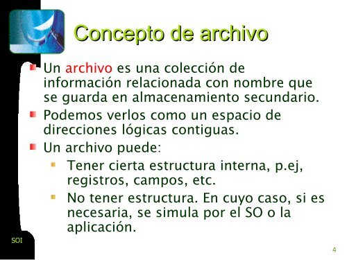 Sistemas de archivos