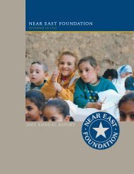 NEF Annual for pdf - Near East Foundation