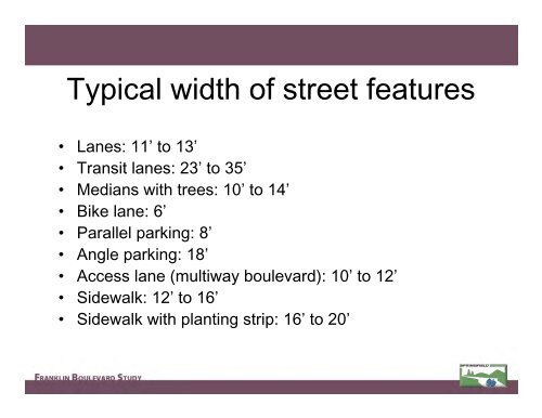 Franklin Boulevard Study - City of Springfield