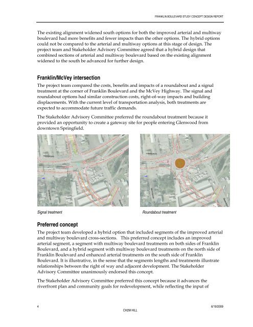 Franklin Boulevard Study - City of Springfield