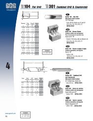 SGS Tool Company Solid Carbide Tools - Fractional Standard ...