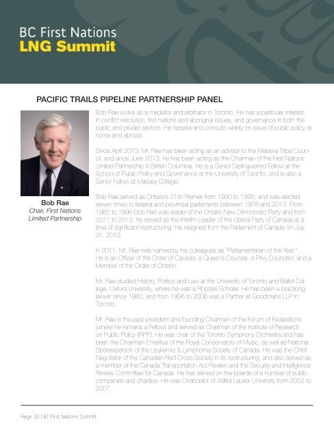 Wed Oct. 9 and Thurs Oct. 10 (PDF) - Carrier Sekani Tribal Council