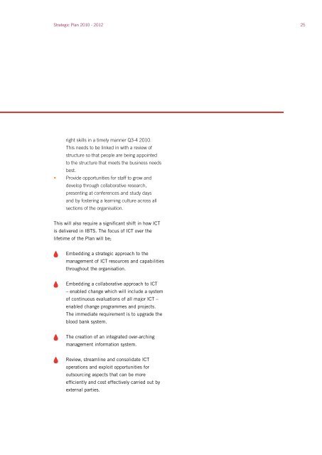 IBTS Strategic Plan 2010 - 2012.pdf - Irish Blood Transfusion Service