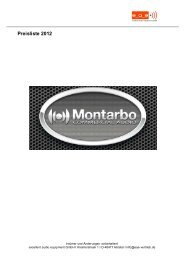 Preisliste Montarbo Commercial zum Download - Excellent audio ...