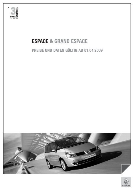 ESPACE & GRAND ESPACE - Renault