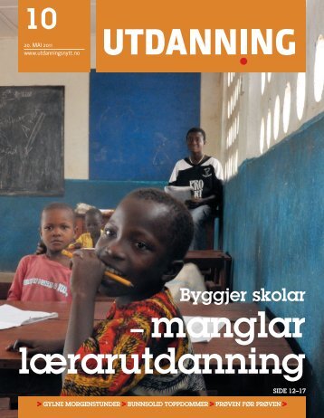Utdanning nummer 10 2011 - Utdanningsnytt.no