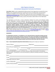 International Independent Contractor Form