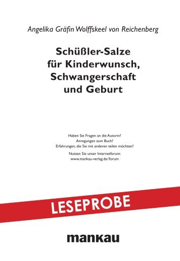 Angelika Gräfin Wolffskeel von Reichenberg - Mankau Verlag