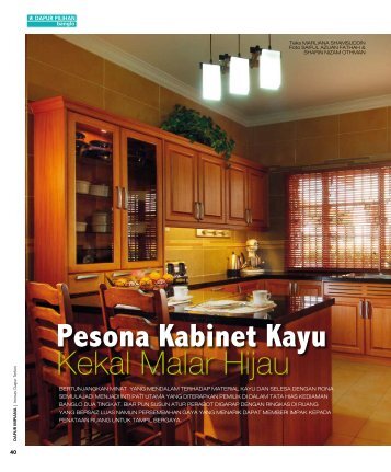 Pesona Kabinet Kayu - Reno Concept Sdn. Bhd.