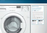 Washing machines - Siemens Home Appliances