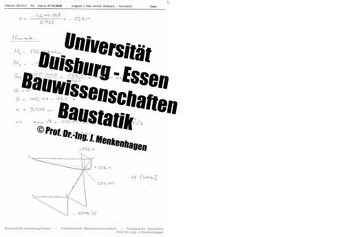 UniversitÃ¤t Duisburg - Essen Bauwissenschaften Baustatik