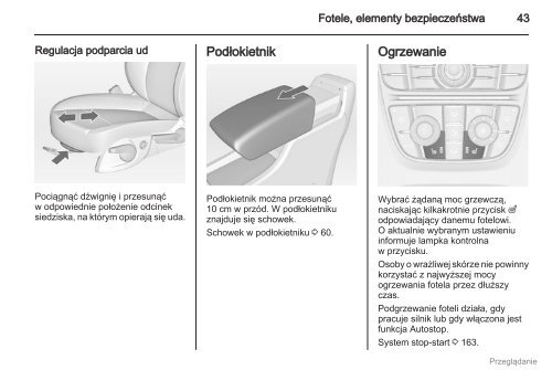 Opel Astra J 2012.5 â Instrukcja obsÅugi â Opel Polska