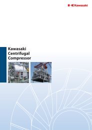 Kawasaki Centrifugal Compressor