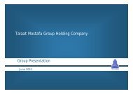 Real Estate Future Growth - Talaat Moustafa Group