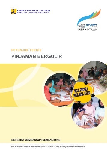 Petunjuk Teknis Pinjaman Bergulir - P2KP