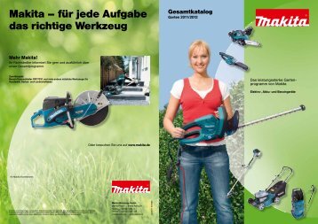 Makita – für jede Aufgabe das richtige Werkzeug