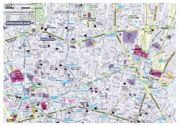 Stadtplan Paris - Sprachurlaub.de