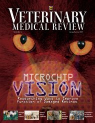 MEDICAL REVIEW - University of Missouri - College of Veterinary ...