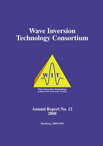 Annual Report 2008 - WIT - ZMAW