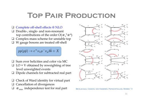 Phenomenological studies of top-pair production at NLO