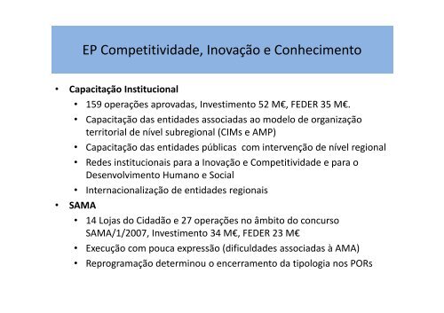 Agenda da Competitividade - O Novo Norte