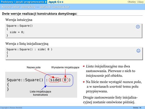 Wprowadzenie do programowania w jÄzyku C++