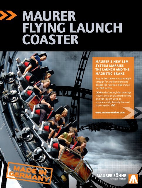 MAURER FLYING LAUNCH COASTER - Maurer Rides