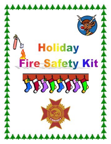 December Holiday Fire Safety Activities