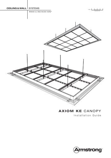 Axiom Knife Edge Canopy - Armstrong