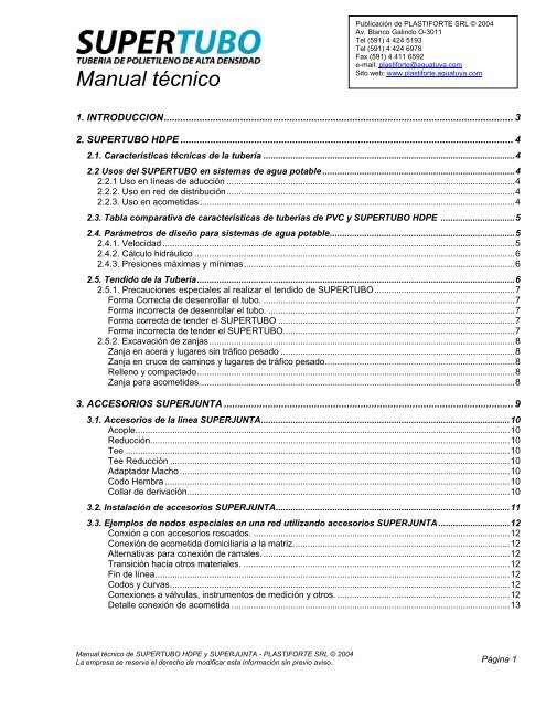 Manual técnico - ISF