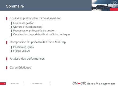 Présentation - CM-CIC Asset Management