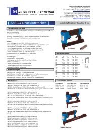 Katalog Klammernagler und Drucklufttacker - Margreiter Technik ...