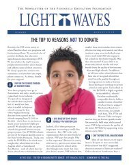 the top 10 reasons not to donate - Peninsula Education Foundation