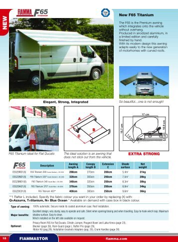 F65 & F65-Adaptors & Eagle - Motorcaravanning.co.uk