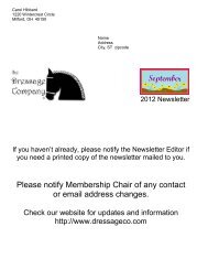 Please notify Membership Chair of any contact or email address ...