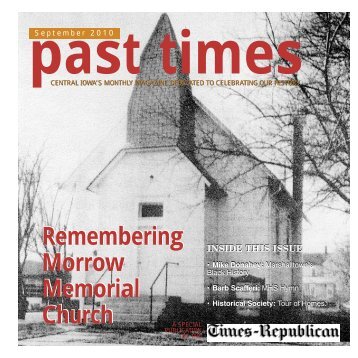 Remembering Morrow Memorial Church ... - Times Republican