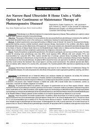 Are Narrow-band Ultraviolet B Home Units a Viable Option for ...