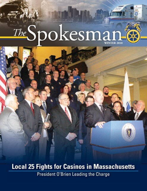 Local 25 Fights for Casinos in Massachusetts - Teamsters Local 25