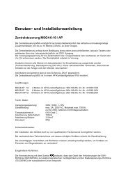 Montage- und Bedienungsanleitung Funk  - 3T-Motors.de