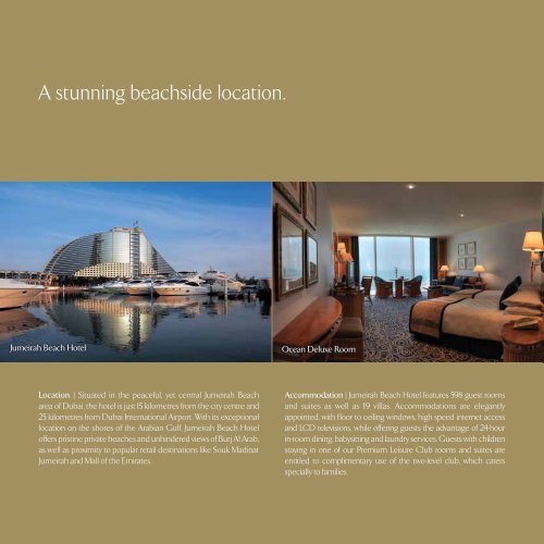 Welcome to Luxury in Dubai - Jumeirah Hotels & Resorts