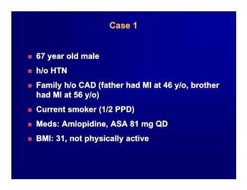 Acute Coronary Syndrome