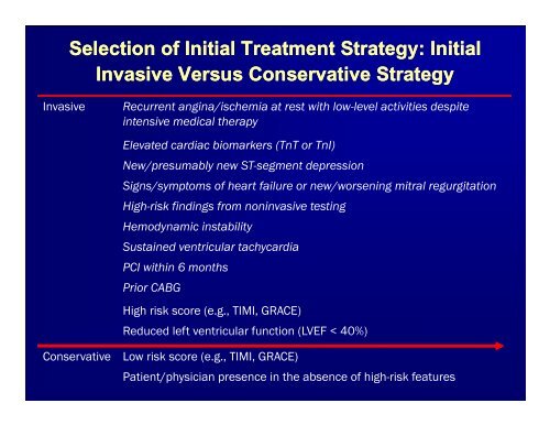 Acute Coronary Syndrome