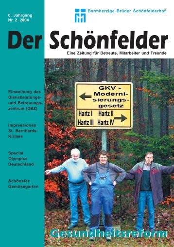 Gesundheitsreform - Barmherzige Brüder Schönfelderhof