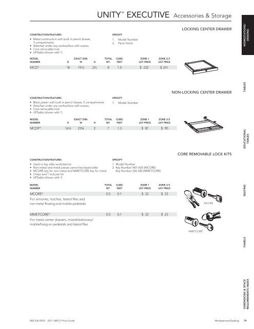 A B C O  P R I C E   G U I D E - ABCO Office Furniture