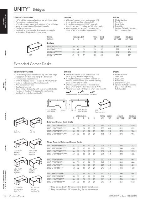 A B C O  P R I C E   G U I D E - ABCO Office Furniture