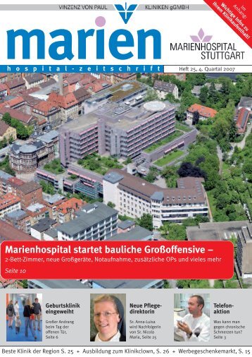 marien hospital-zeitschrift - Marienhospital Stuttgart