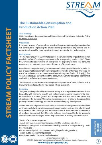 Sustainable Consumpt Action plan.pdf - wise-rtd.info