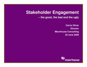 Stakeholder Engagement - Association for Project Management