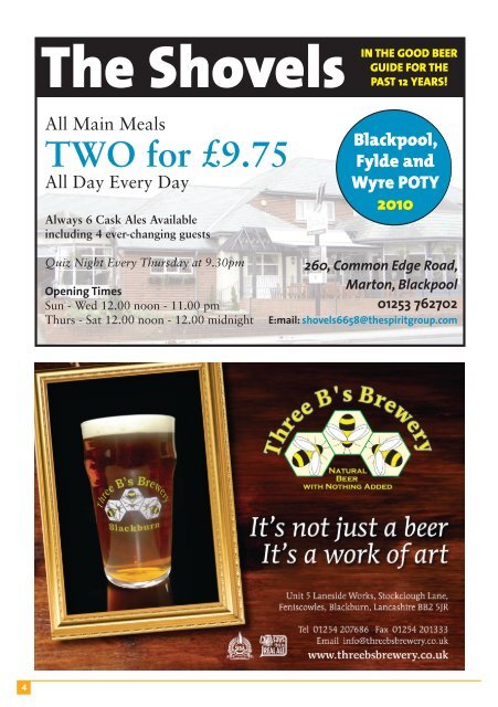 lytham beer festival issue - Blackpool Fylde and Wyre CAMRA